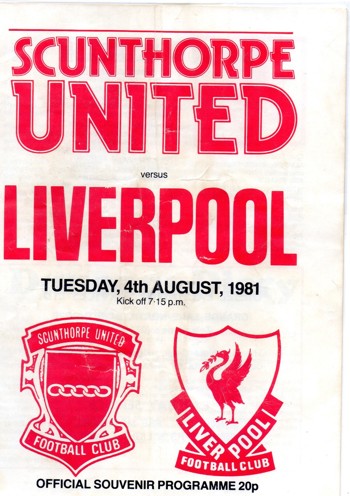 Match programme